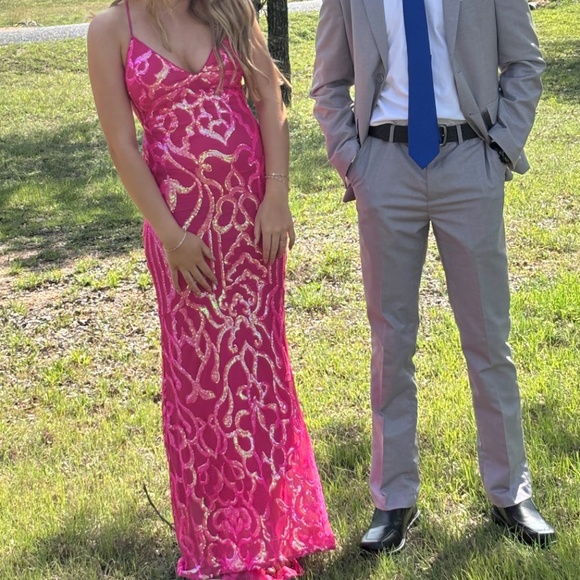 Dresses & Skirts - Hot Pink Prom Dress